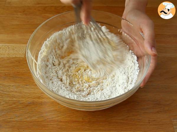 Pyrenéernas blåbärspaj - Beredning steg 1