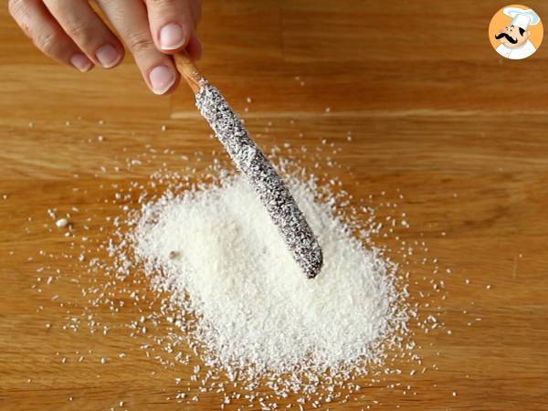 Mikado med kokosnöt - Beredning steg 6