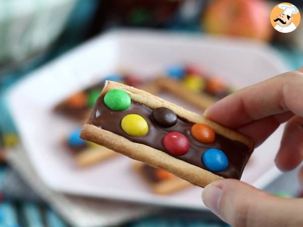 Kex med m&m's - Beredning steg 8