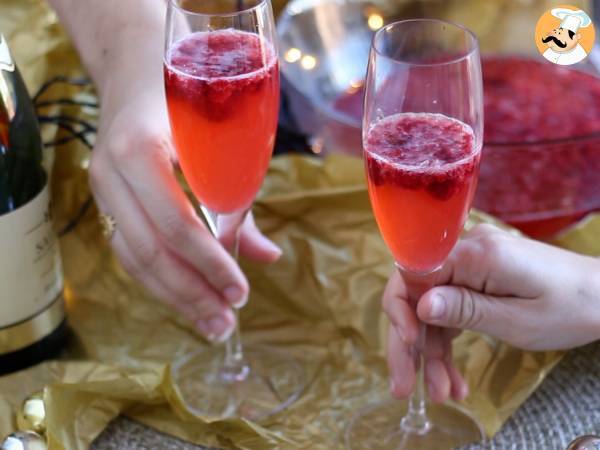 Champagnesoppa med hallon - Beredning steg 3