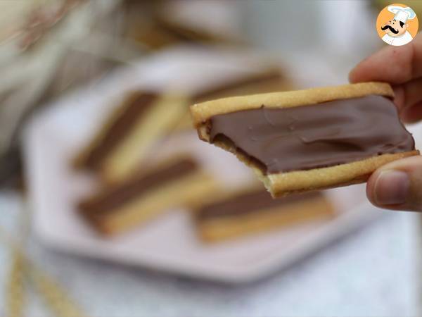 Twix-kex med karamell och mjölkchoklad - Beredning steg 10