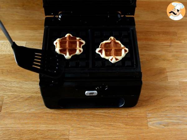 Mini chokladvåfflor - Beredning steg 4