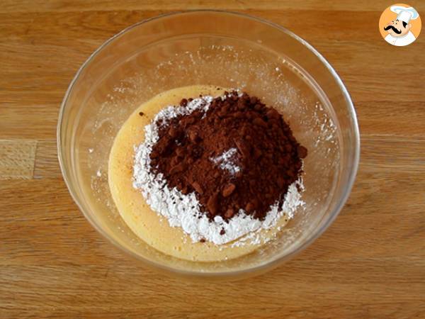 Brownie i mikrovågsugn - Beredning steg 2