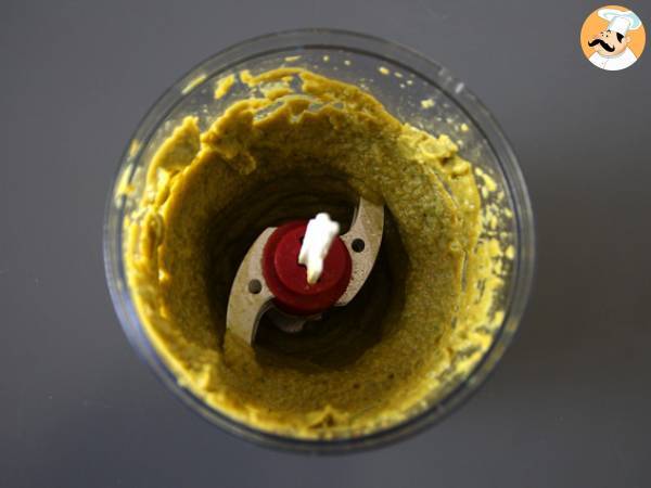 Guacamole med ärtor och lime - Beredning steg 2