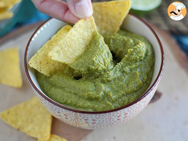 Guacamole med ärtor och lime - Beredning steg 3