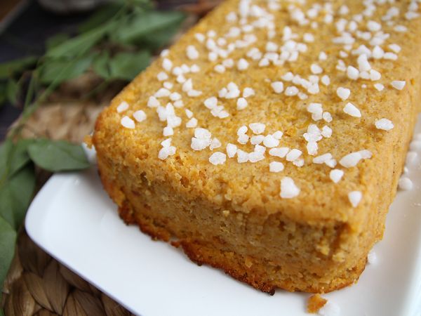 Pumpa- och kokosnötskaka (lätt) - Beredning steg 4