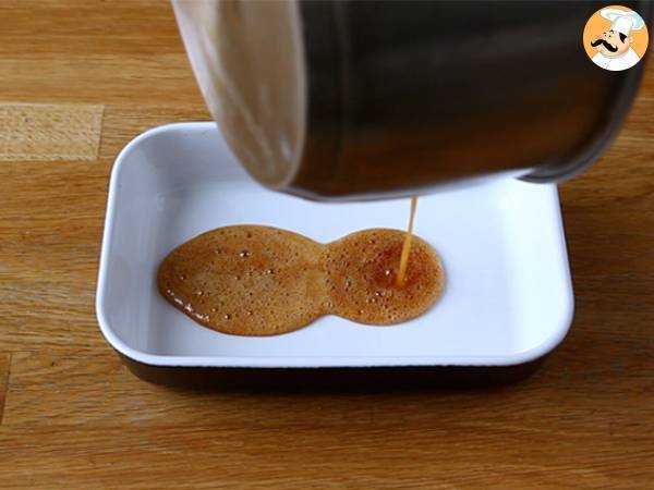 Kokosnötspudding i mikrovågsugnen på 8 minuter - Beredning steg 1