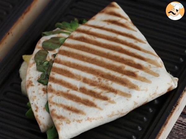 Grillad wrap i brunchstil - Tortilla Wrap Hack - Beredning steg 6