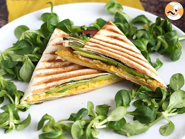 Grillad wrap i brunchstil - Tortilla Wrap Hack - Beredning steg 7