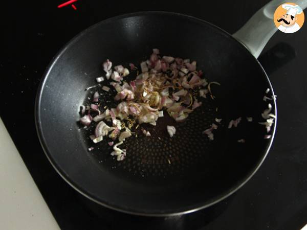 Butternutcrumble med hasselnötter - Beredning steg 1