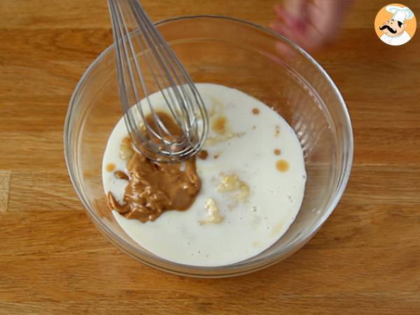 Banan- och chokladkaka - Vegansk och glutenfri - Beredning steg 2