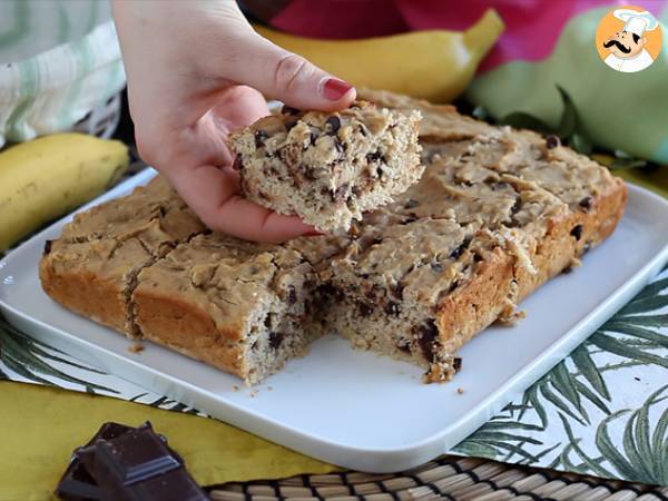 Banan- och chokladkaka - Vegansk och glutenfri - Beredning steg 5