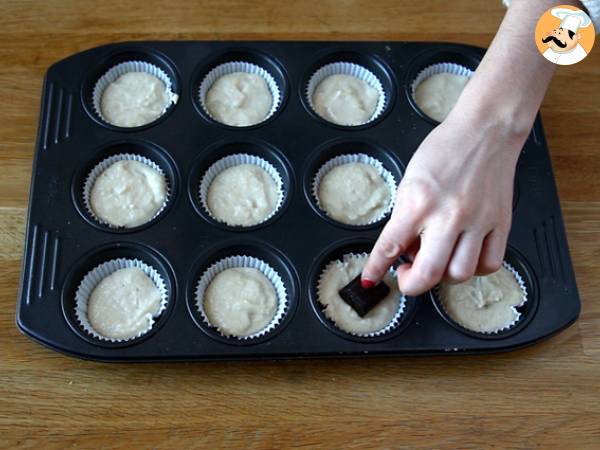 Chokladhjärtmuffins - Veganska och glutenfria - Beredning steg 3