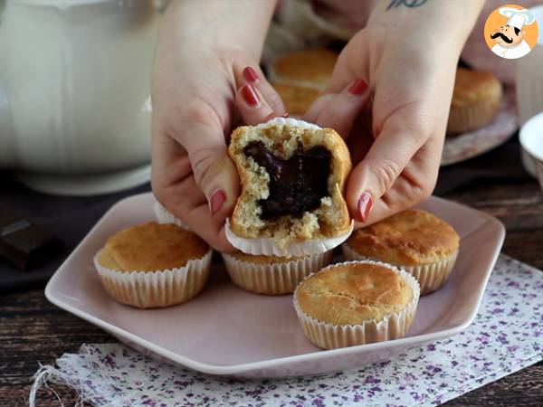 Chokladhjärtmuffins - Veganska och glutenfria - Beredning steg 4