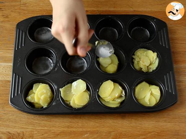 Mini gratänger dauphinois - Beredning steg 2