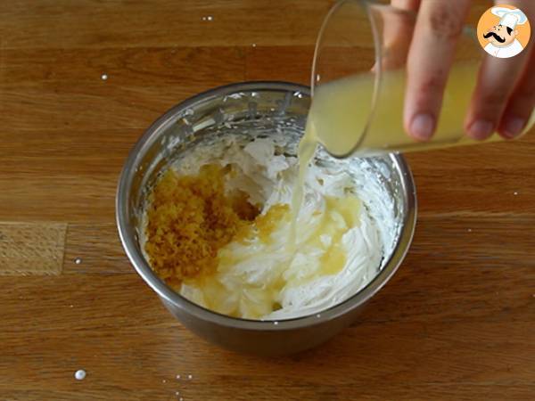 Enkel citronmousse - Beredning steg 2