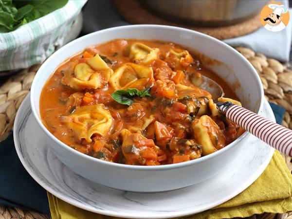 Tortellinisoppa - Beredning steg 7