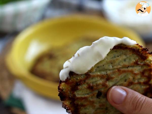 Biffar med zucchini och fetaost - Beredning steg 7