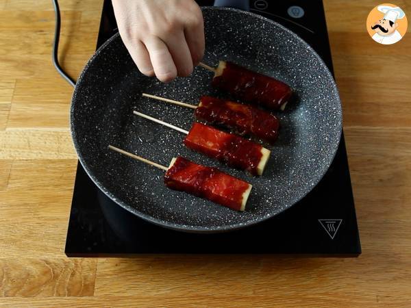 Yakitori biffkebab med ost - Beredning steg 7