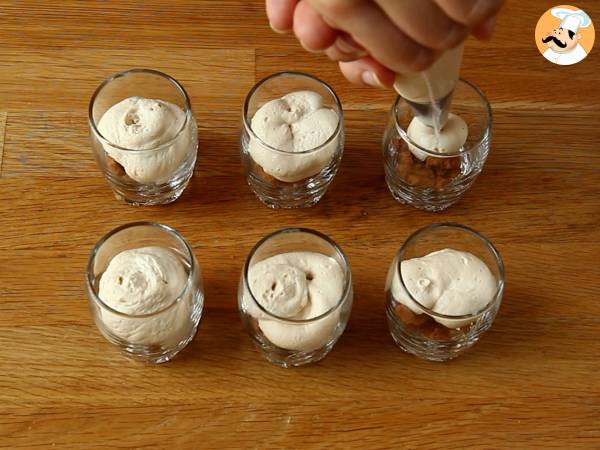 Speculoos mousse i glas - Beredning steg 4