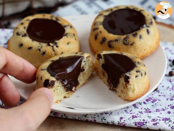Kaka med chokladtiger - krispig ganache - Beredning steg 9