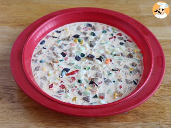 Grönsaksflan - en rätt för alla - Beredning steg 4