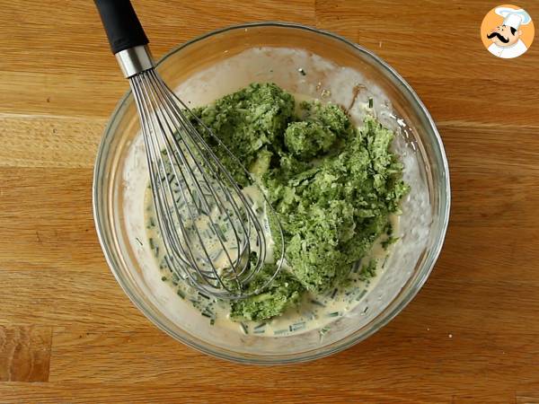 Terrin av zucchini och rökt lax - Beredning steg 4