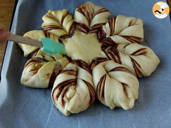 Flingad brioche med pålägg - Beredning steg 12