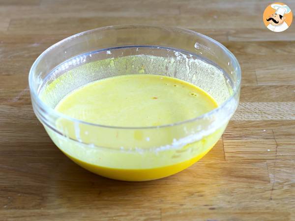 Calamares a la romana - panerad bläckfisk - Beredning steg 1