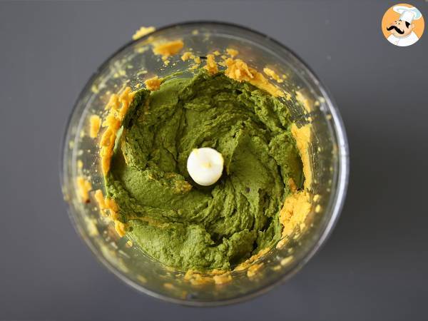 Vegansk Malai Kofta: kikärtsköttbullar med tomatsås - Beredning steg 2
