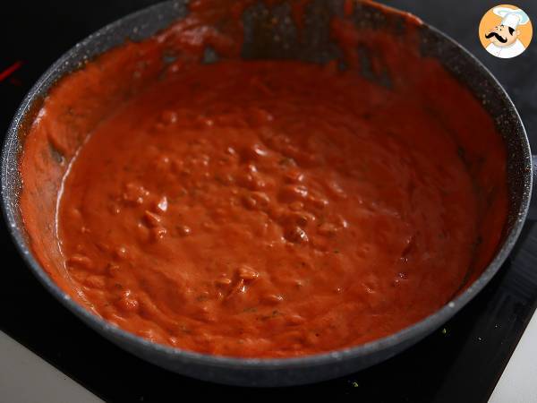 Vegansk Malai Kofta: kikärtsköttbullar med tomatsås - Beredning steg 5