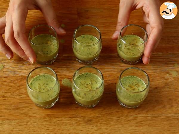 Ceviche av ostron: leche de tigre och passionsfrukt - Beredning steg 4