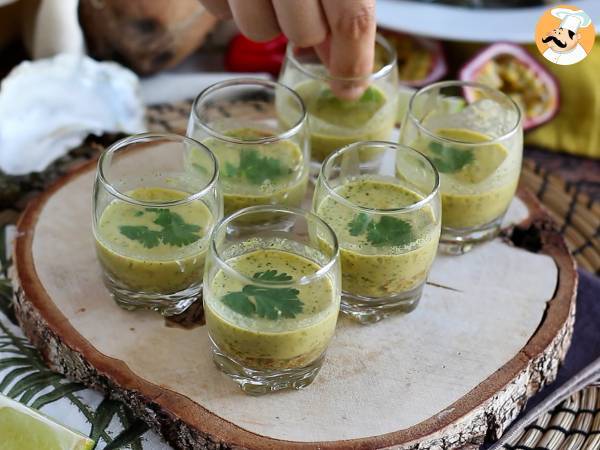 Ceviche av ostron: leche de tigre och passionsfrukt - Beredning steg 5