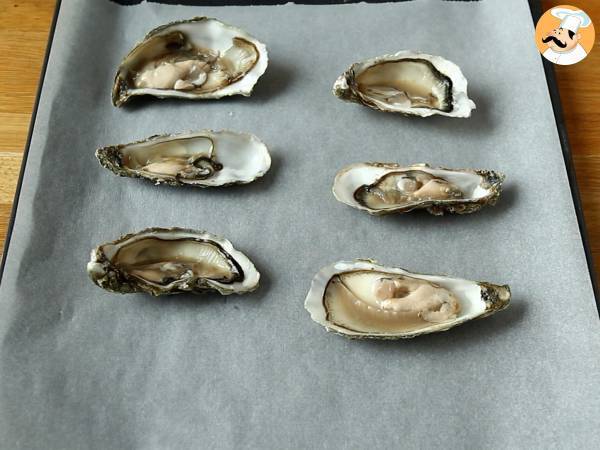 Gratinerade gourmetostron - Beredning steg 1