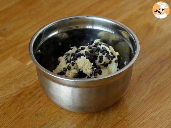 Enkla och mycket fluffiga chokladscones - Beredning steg 4