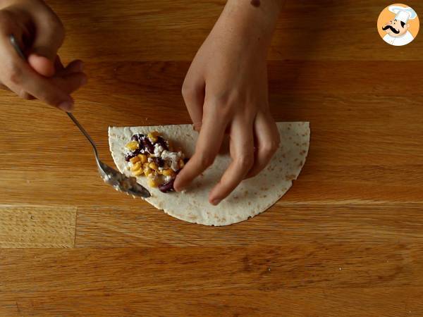 Vegetariska tacosamosas - Beredning steg 2