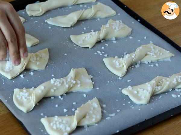Kavlade smördegssnurror med vaniljkräm - Beredning steg 7