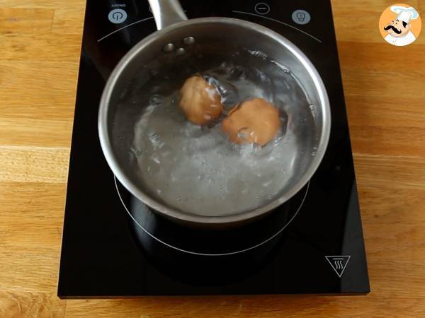 Hur tillagar man ett mjukkokt ägg? - Beredning steg 2