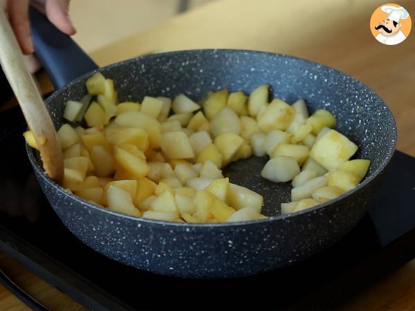 Extra krispig och smältande äpple-päron-crumble - Beredning steg 1