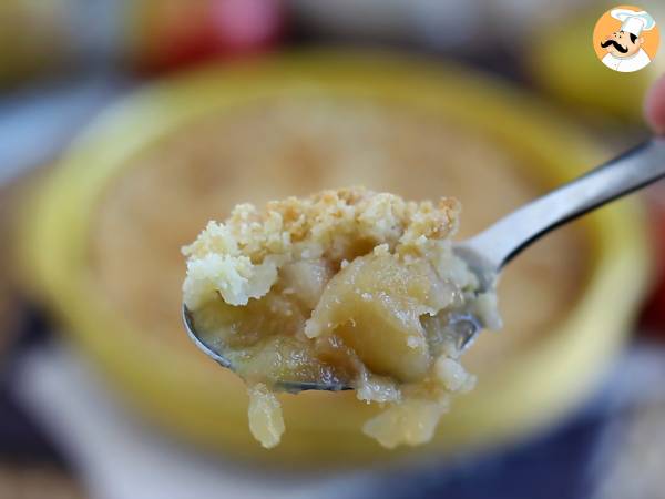 Extra krispig och smältande äpple-päron-crumble - Beredning steg 5