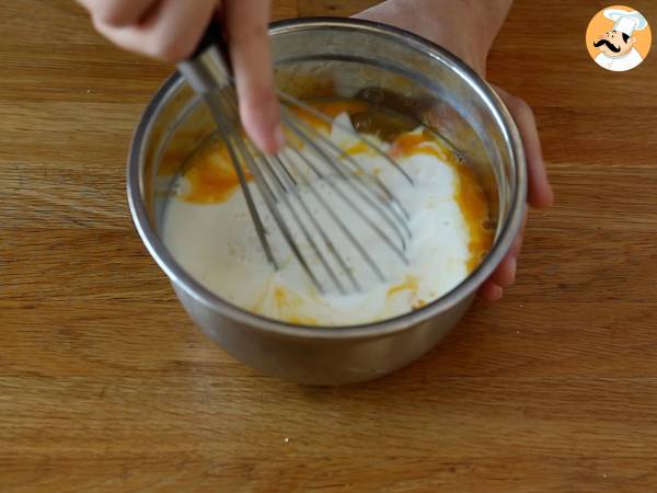 Flan i mikrovågsugn: en snabb dessert i sista minuten - Beredning steg 2