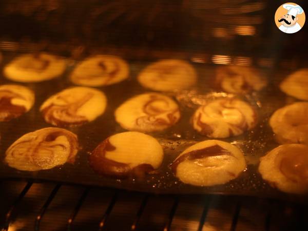 Ett måste prova marmorerade madeleines! - Beredning steg 6