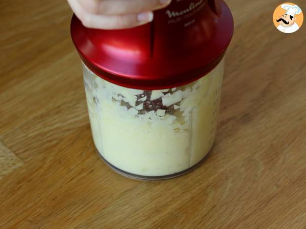 Potatisvåffelsmörgås med raclette, den ultimata comfort food - Beredning steg 1