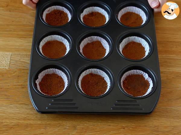Cheesecakes utan bakning med speculoosbiskvier - Beredning steg 2