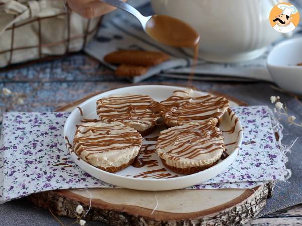 Cheesecakes utan bakning med speculoosbiskvier - Beredning steg 6