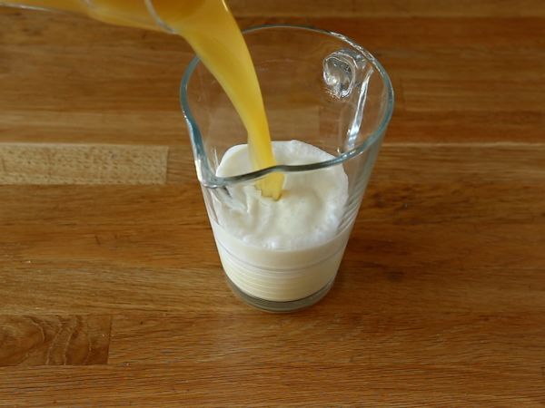 Snabb alkoholfri piña colada - Beredning steg 1