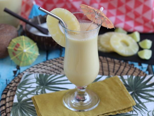 Snabb alkoholfri piña colada - Beredning steg 2