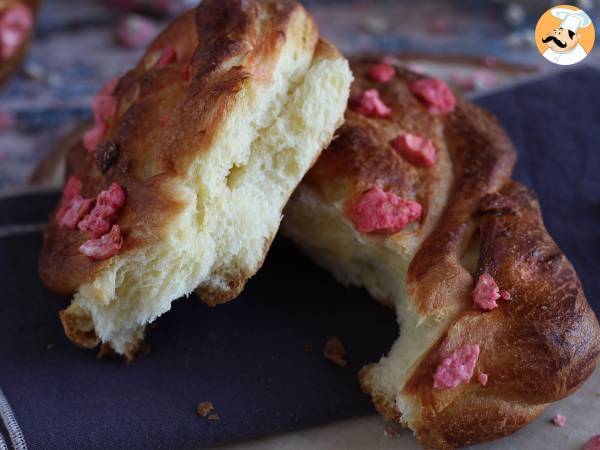 Extra mjuka hjärtbullar för alla hjärtans dag - Beredning steg 13