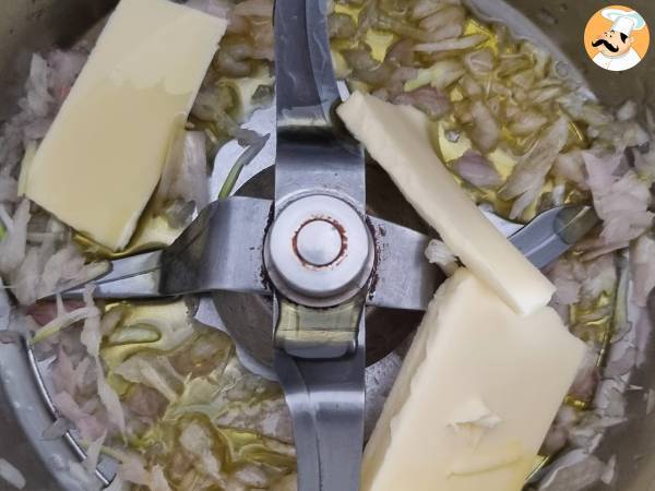 Svamprisotto med Thermomix - Beredning steg 1