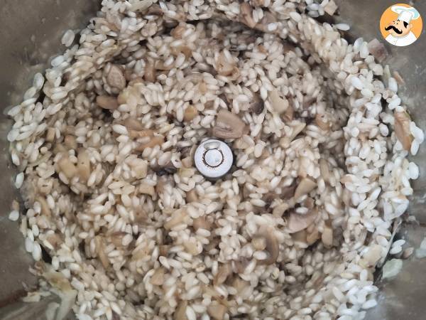 Svamprisotto med Thermomix - Beredning steg 2